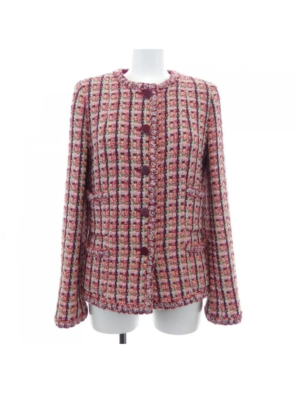 Chanel Vintage Collarless Jacket